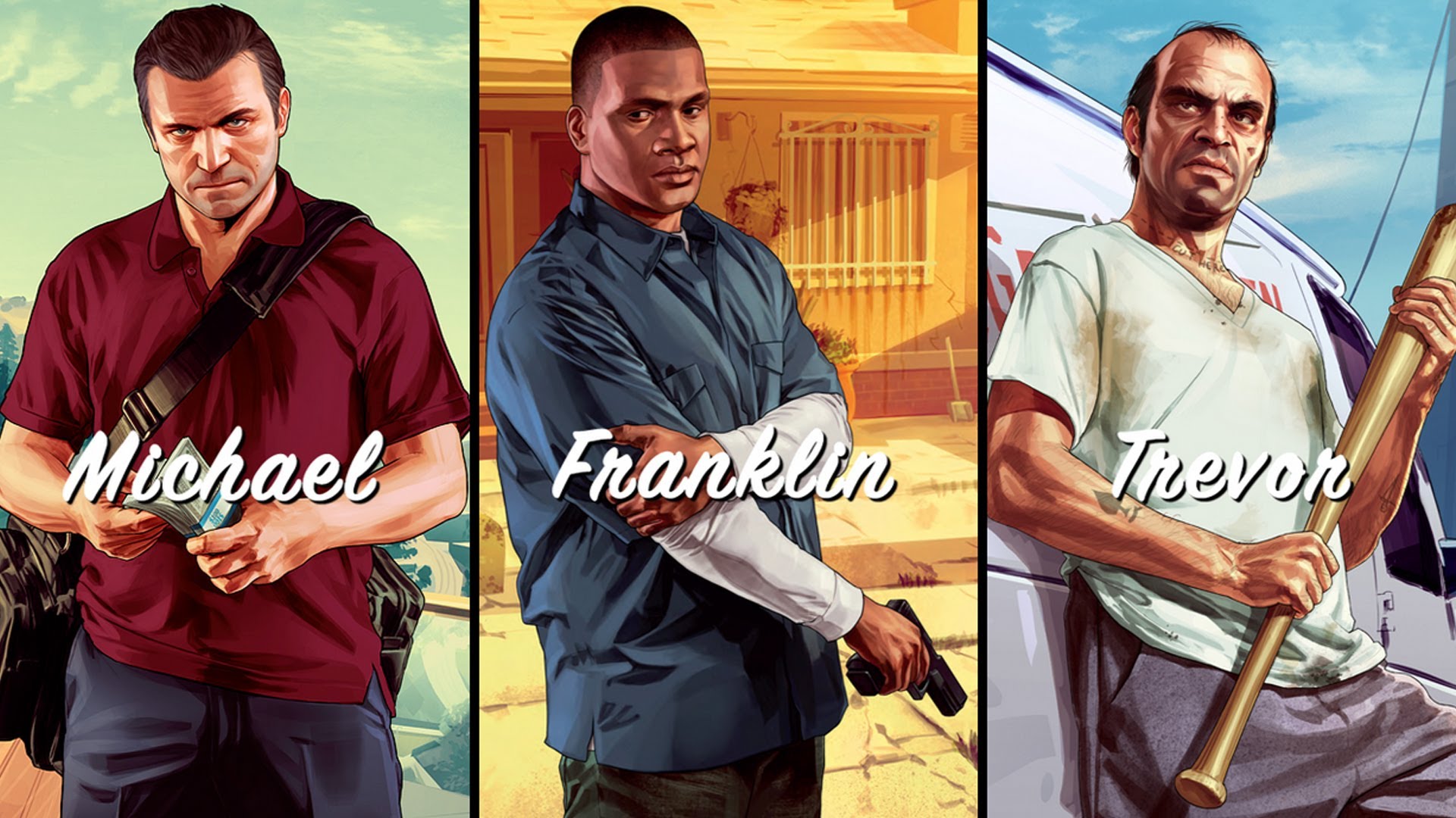 GTA V - Michael, Franklin e Trevor