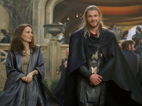 Thor - The Dark World - Natalie Portman e Crhis Heimsworth