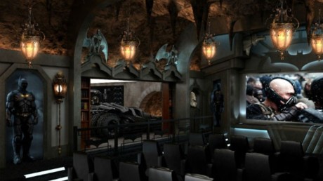 Sala cinema di Bruce Wayne