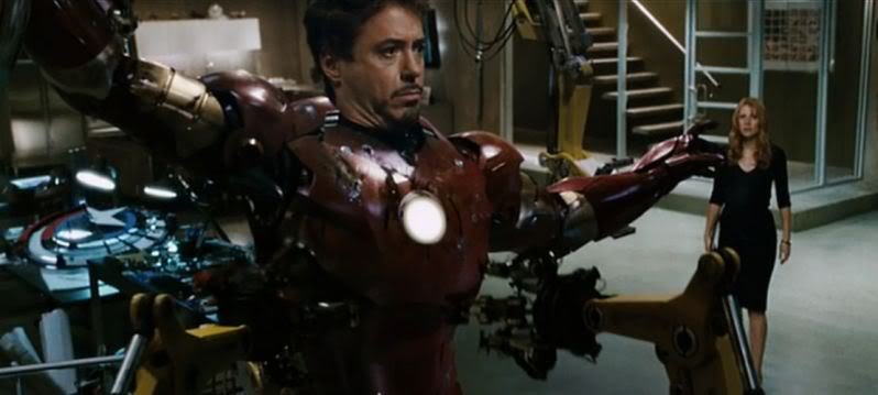 Iron Man 1 - Captain America Scudo